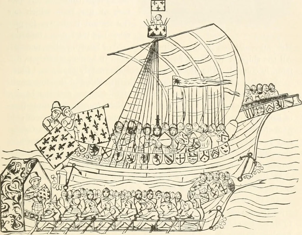 An illustration from History of the flag of the United States of America : and of the naval and yacht-club signals, seals, and arms, and principal national songs of the United States, with a chronicle of the symbols, standards, banners, and flags of ancient and modern nations, 1894, leaf 56