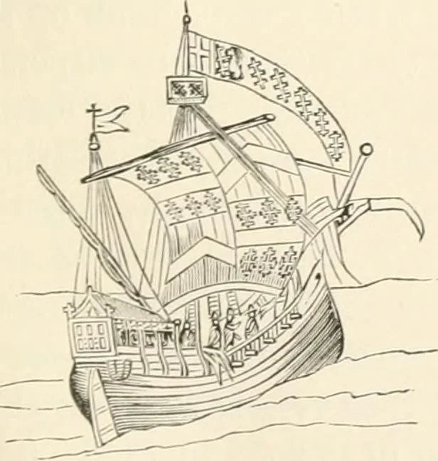 An illustration from History of the flag of the United States of America : and of the naval and yacht-club signals, seals, and arms, and principal national songs of the United States, with a chronicle of the symbols, standards, banners, and flags of ancient and modern nations, 1894, leaf 58