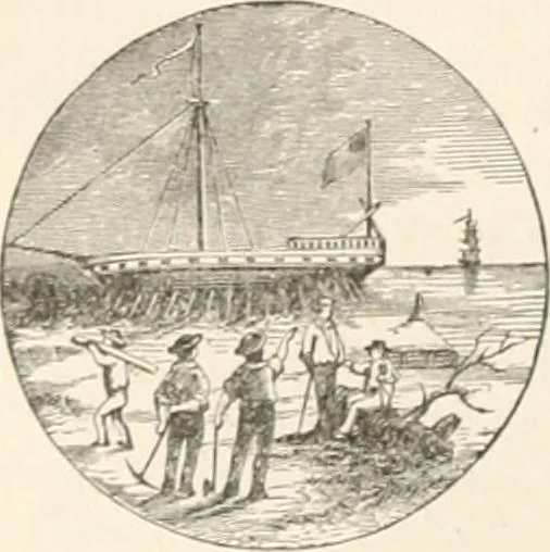 An illustration from History of the flag of the United States of America : and of the naval and yacht-club signals, seals, and arms, and principal national songs of the United States, with a chronicle of the symbols, standards, banners, and flags of ancient and modern nations, 1894, leaf 645