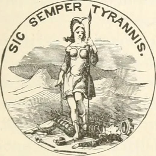 An illustration from History of the flag of the United States of America : and of the naval and yacht-club signals, seals, and arms, and principal national songs of the United States, with a chronicle of the symbols, standards, banners, and flags of ancient and modern nations, 1894, leaf 662