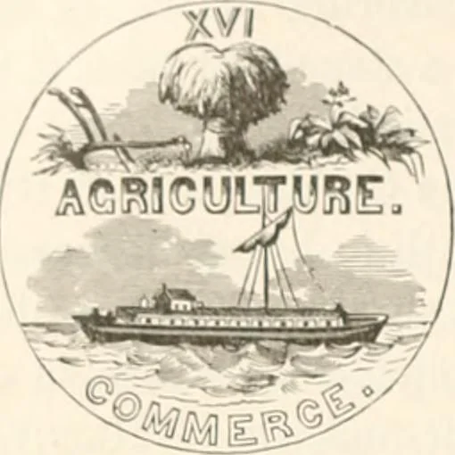 An illustration from History of the flag of the United States of America : and of the naval and yacht-club signals, seals, and arms, and principal national songs of the United States, with a chronicle of the symbols, standards, banners, and flags of ancient and modern nations, 1894, leaf 677