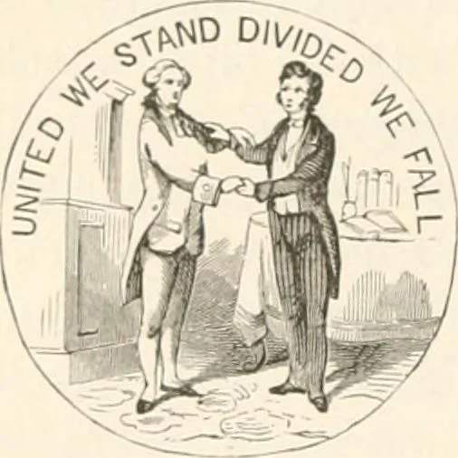 An illustration from History of the flag of the United States of America : and of the naval and yacht-club signals, seals, and arms, and principal national songs of the United States, with a chronicle of the symbols, standards, banners, and flags of ancient and modern nations, 1894, leaf 677