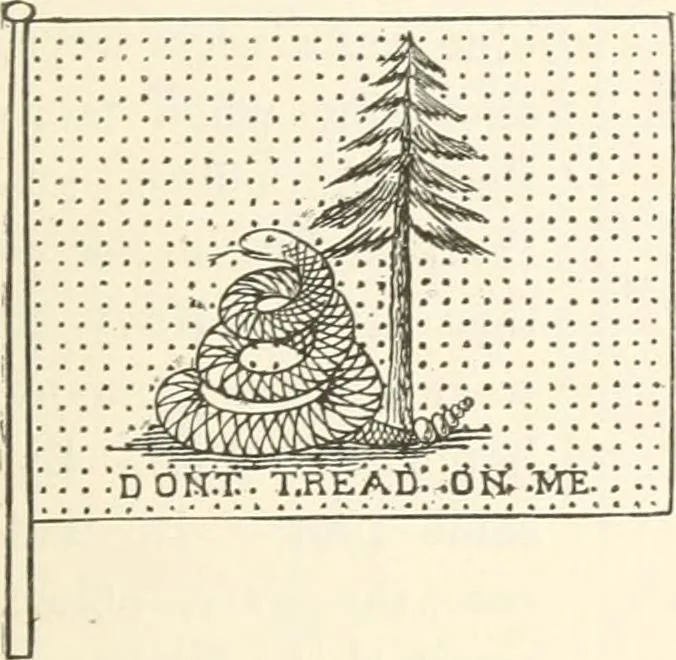 An illustration from History of the flag of the United States of America : and of the naval and yacht-club signals, seals, and arms, and principal national songs of the United States, with a chronicle of the symbols, standards, banners, and flags of ancient and modern nations, 1894, leaf 700