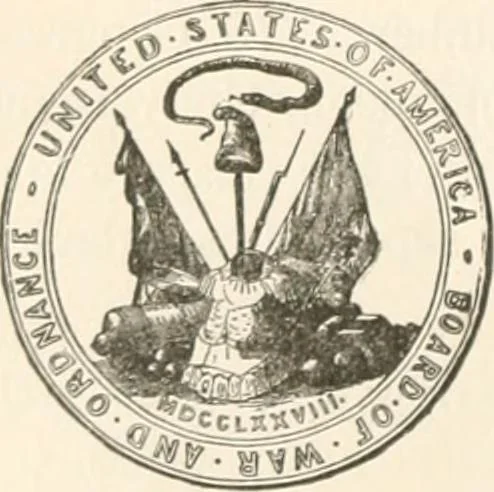 An illustration from History of the flag of the United States of America : and of the naval and yacht-club signals, seals, and arms, and principal national songs of the United States, with a chronicle of the symbols, standards, banners, and flags of ancient and modern nations, 1894, leaf 741