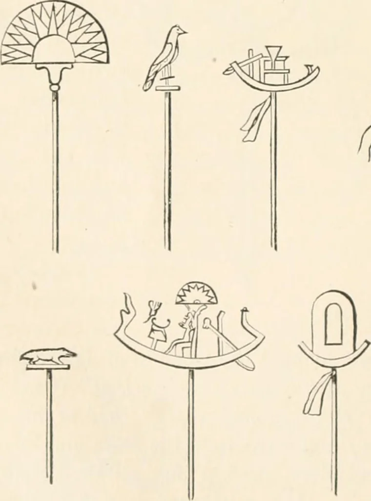 An illustration from History of the flag of the United States of America : and of the naval and yacht-club signals, seals, and arms, and principal national songs of the United States, with a chronicle of the symbols, standards, banners, and flags of ancient and modern nations, 1894, leaf 79