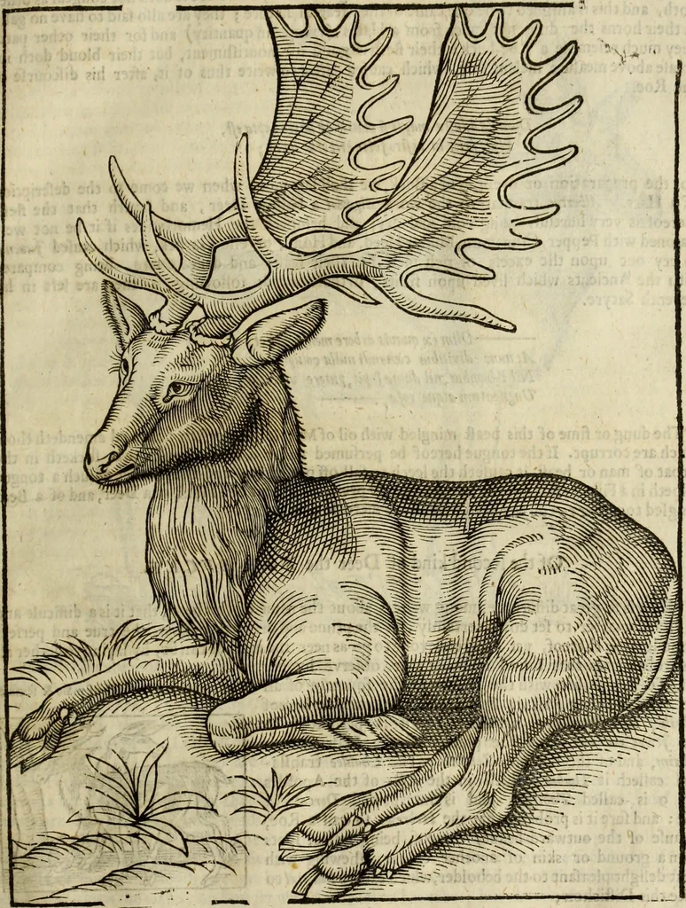 An illustration from The history of four-footed beasts and serpents., 1658, leaf 104