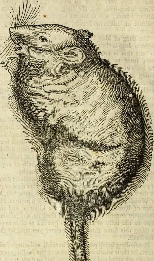 An illustration from The history of four-footed beasts and serpents., 1658, leaf 419