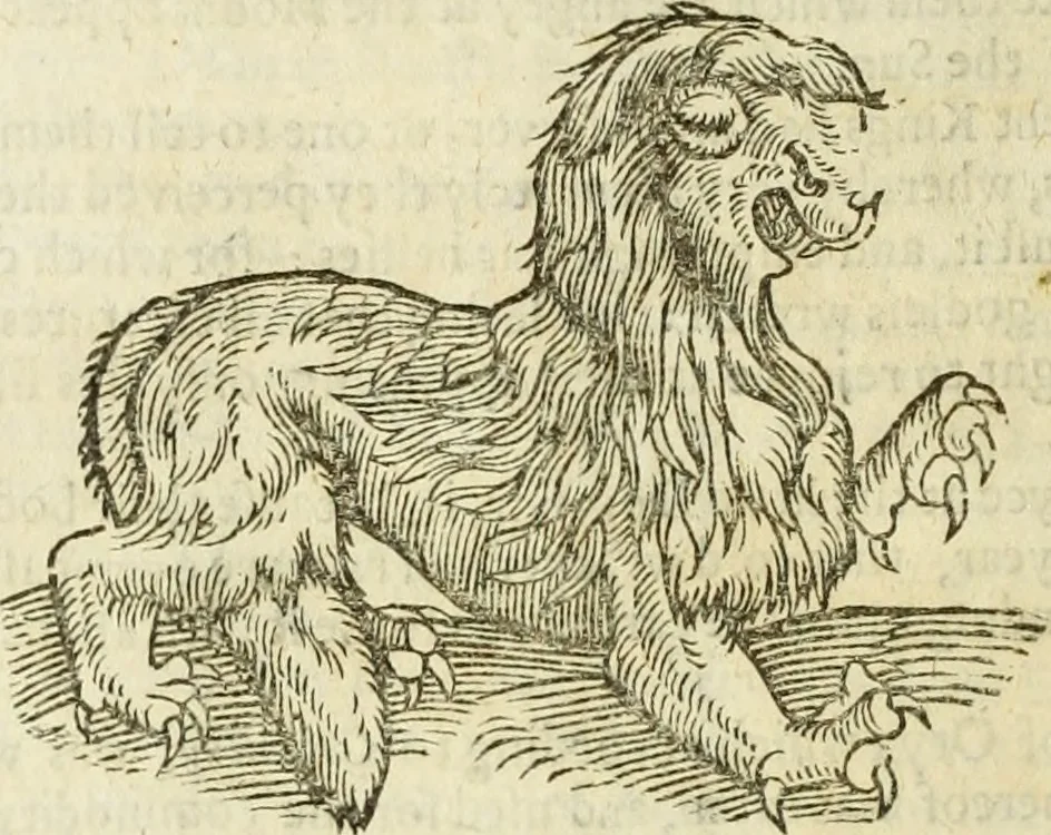 An illustration from The history of four-footed beasts and serpents., 1658, leaf 459
