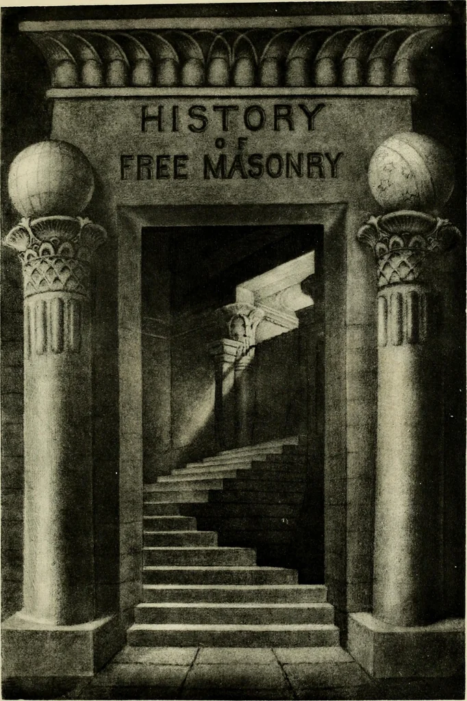 An illustration from The history of freemasonry : its legends and traditions, its chronological history, 1906, leaf 14