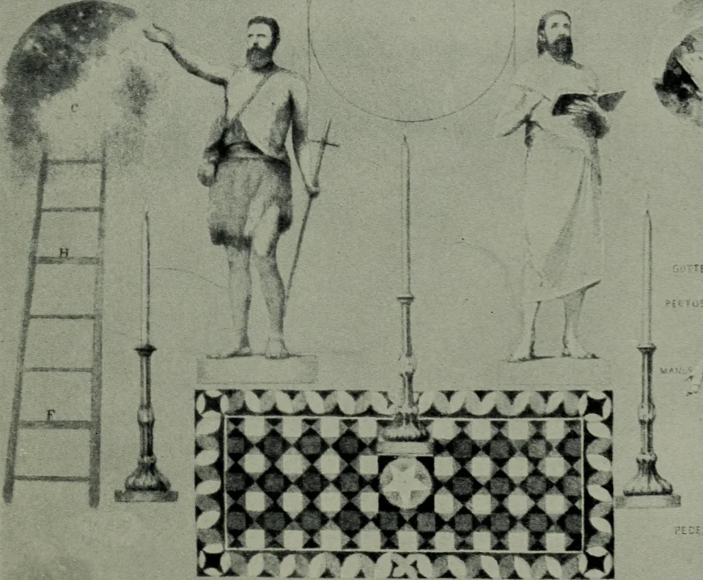 An illustration from The history of freemasonry : its legends and traditions, its chronological history, 1906, leaf 82