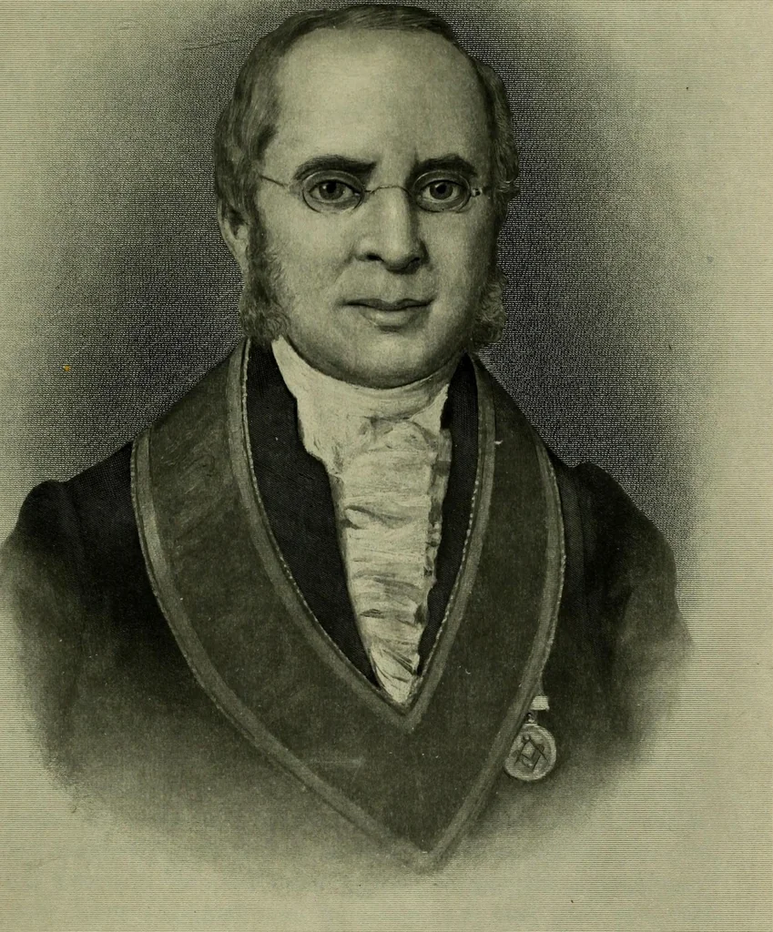 An illustration from The history of freemasonry : its legends and traditions, its chronological history, 1906, leaf 24