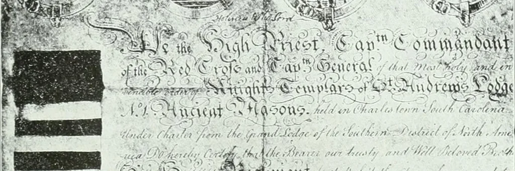 An illustration from The history of freemasonry : its legends and traditions, its chronological history, 1906, leaf 244
