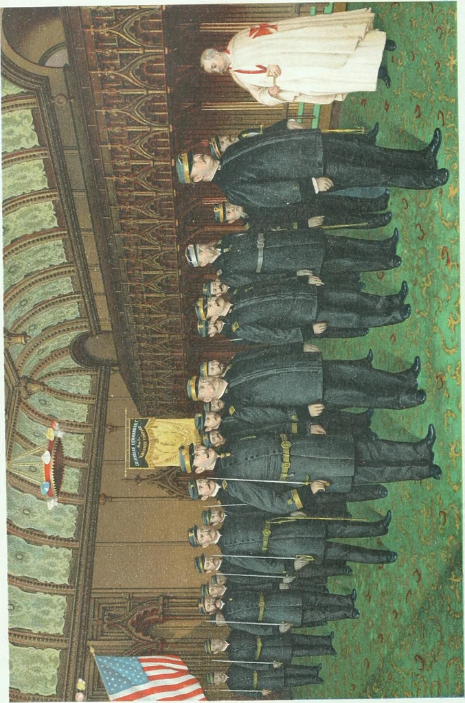 An illustration from The history of freemasonry : its legends and traditions, its chronological history, 1906, leaf 5