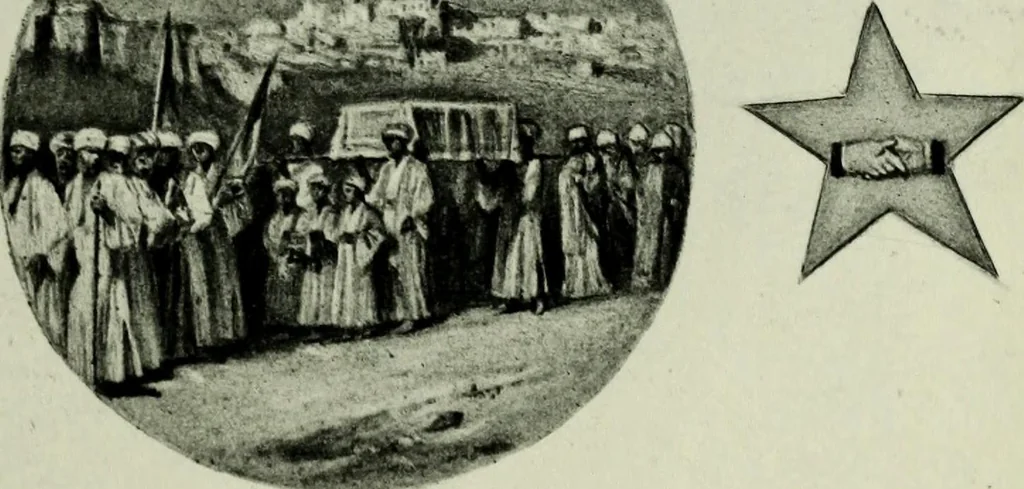 An illustration from The history of freemasonry : its legends and traditions, its chronological history, 1906, leaf 54