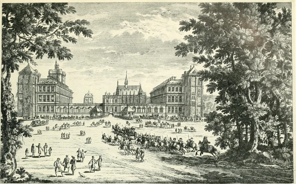 An illustration from A history of French architecture from the death of Mazarin till the death of Louis XV, 1661-1774, 1921, leaf 100