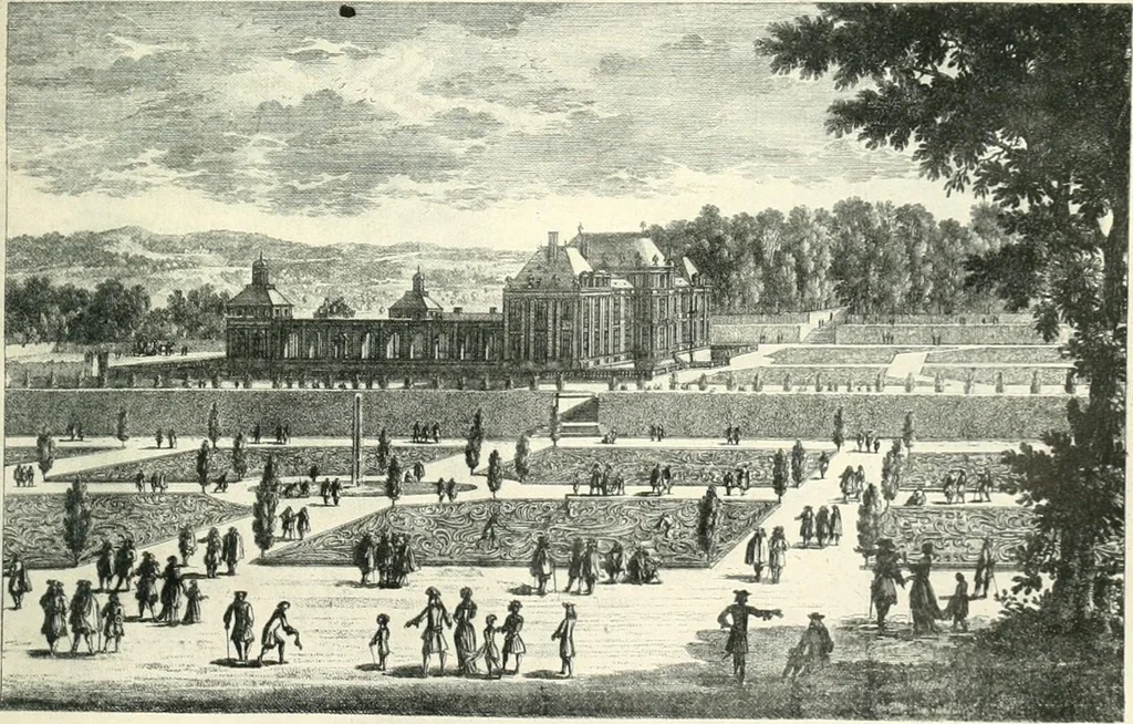 An illustration from A history of French architecture from the death of Mazarin till the death of Louis XV, 1661-1774, 1921, leaf 100
