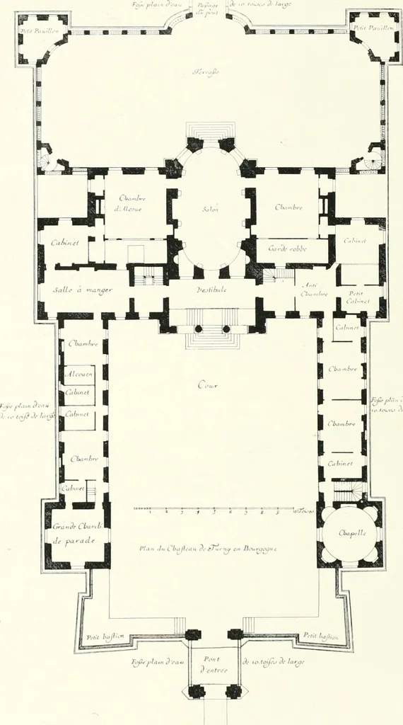 An illustration from A history of French architecture from the death of Mazarin till the death of Louis XV, 1661-1774, 1921, leaf 101