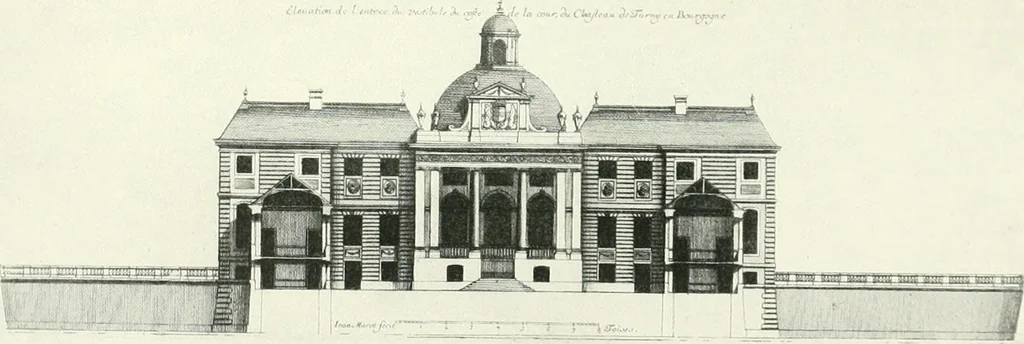 An illustration from A history of French architecture from the death of Mazarin till the death of Louis XV, 1661-1774, 1921, leaf 102
