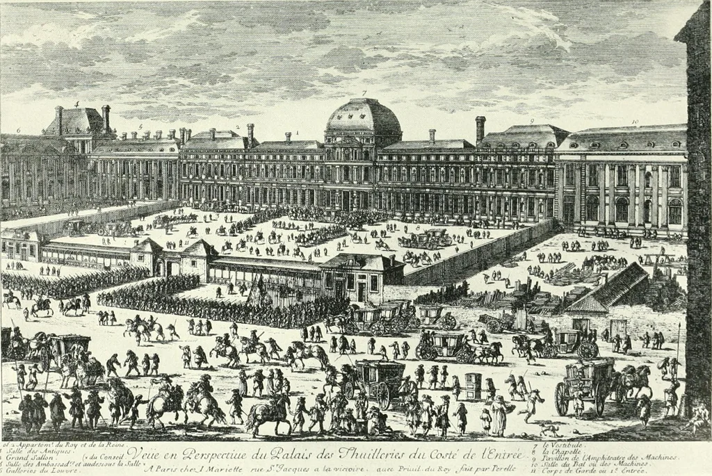 An illustration from A history of French architecture from the death of Mazarin till the death of Louis XV, 1661-1774, 1921, leaf 108