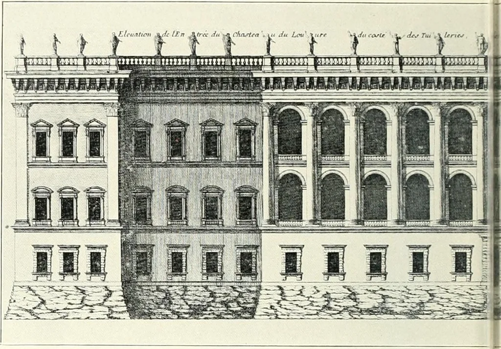 An illustration from A history of French architecture from the death of Mazarin till the death of Louis XV, 1661-1774, 1921, leaf 123