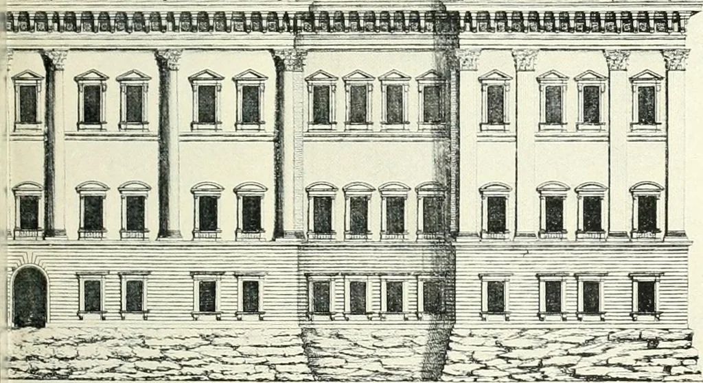 An illustration from A history of French architecture from the death of Mazarin till the death of Louis XV, 1661-1774, 1921, leaf 124