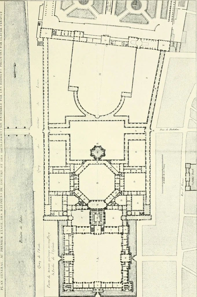 An illustration from A history of French architecture from the death of Mazarin till the death of Louis XV, 1661-1774, 1921, leaf 130