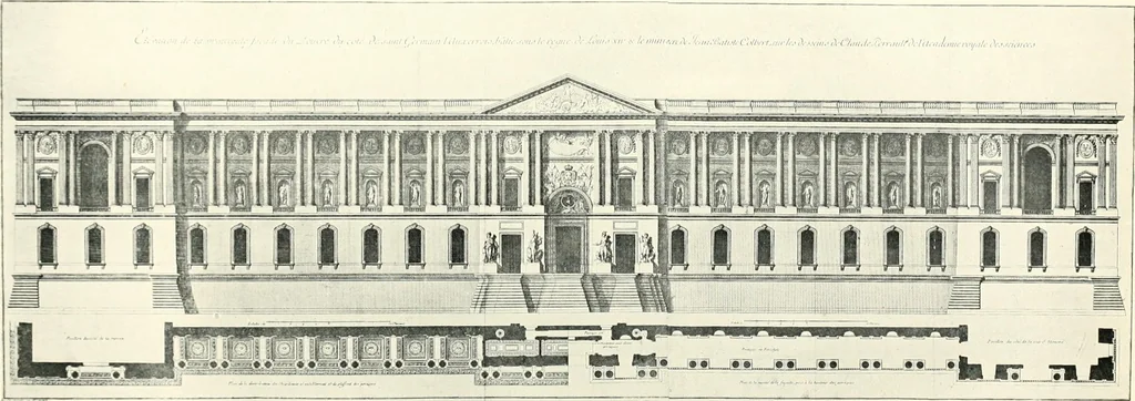 An illustration from A history of French architecture from the death of Mazarin till the death of Louis XV, 1661-1774, 1921, leaf 133