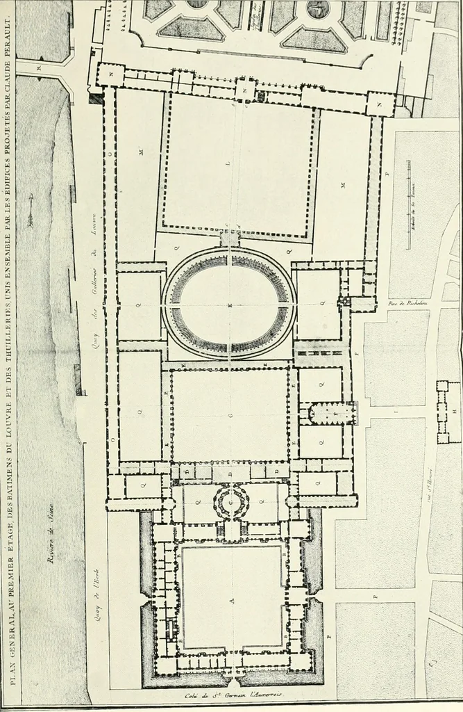 An illustration from A history of French architecture from the death of Mazarin till the death of Louis XV, 1661-1774, 1921, leaf 134