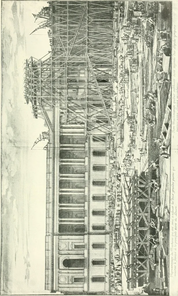 An illustration from A history of French architecture from the death of Mazarin till the death of Louis XV, 1661-1774, 1921, leaf 136