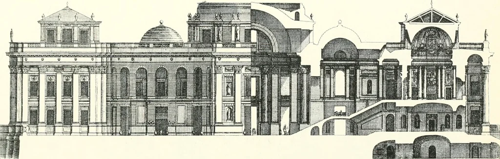 An illustration from A history of French architecture from the death of Mazarin till the death of Louis XV, 1661-1774, 1921, leaf 181