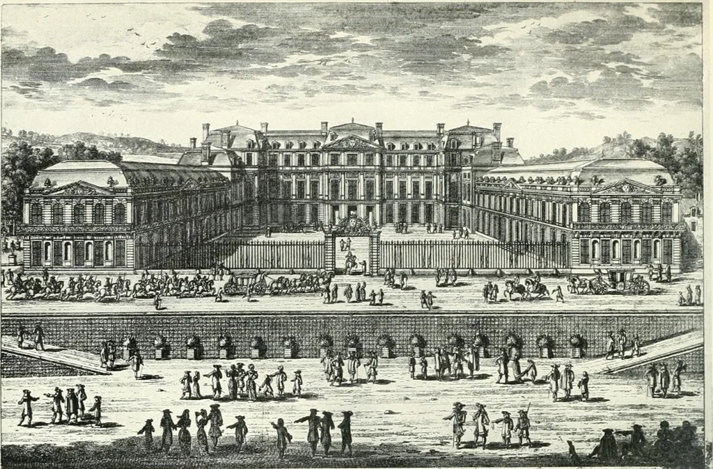 An illustration from A history of French architecture from the death of Mazarin till the death of Louis XV, 1661-1774, 1921, leaf 203