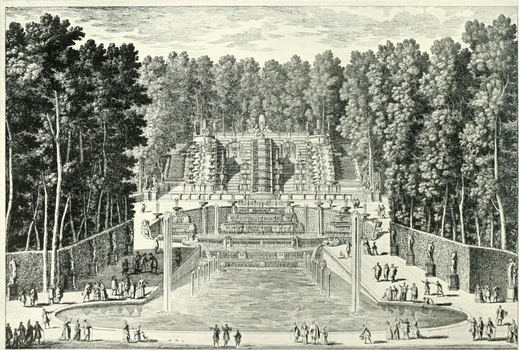 An illustration from A history of French architecture from the death of Mazarin till the death of Louis XV, 1661-1774, 1921, leaf 203
