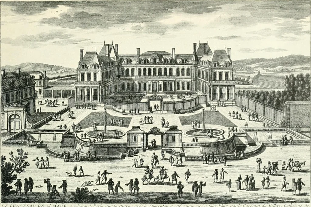 An illustration from A history of French architecture from the death of Mazarin till the death of Louis XV, 1661-1774, 1921, leaf 208