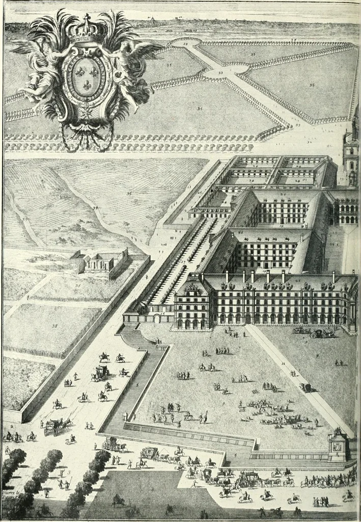 An illustration from A history of French architecture from the death of Mazarin till the death of Louis XV, 1661-1774, 1921, leaf 221