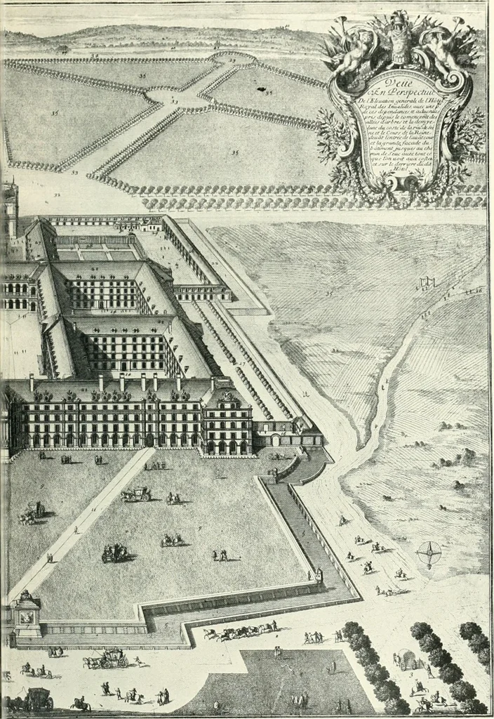 An illustration from A history of French architecture from the death of Mazarin till the death of Louis XV, 1661-1774, 1921, leaf 222