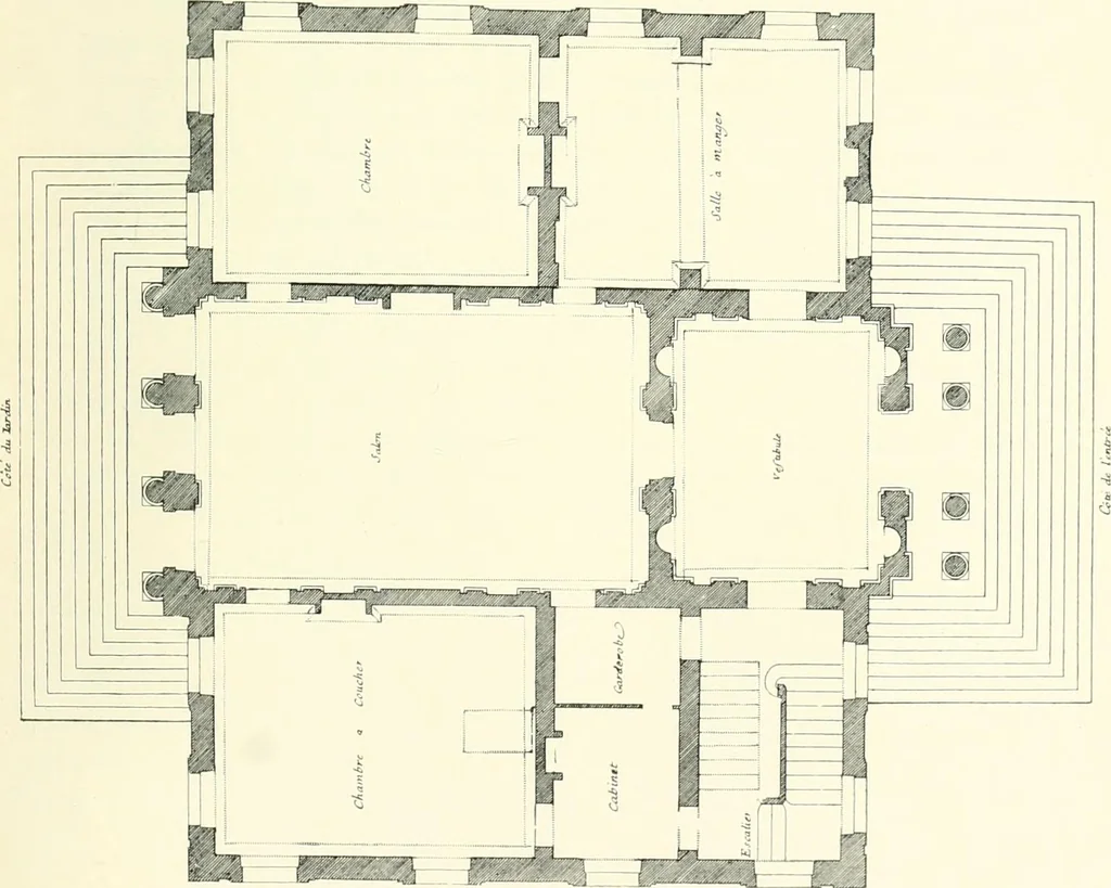 An illustration from A history of French architecture from the death of Mazarin till the death of Louis XV, 1661-1774, 1921, leaf 238