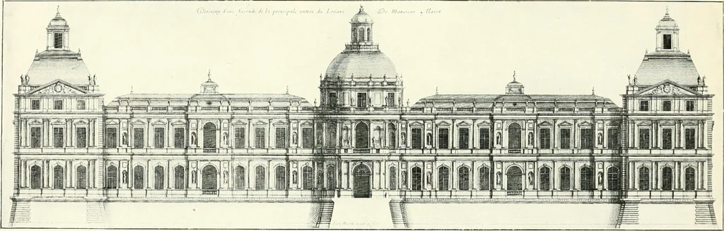 An illustration from A history of French architecture from the death of Mazarin till the death of Louis XV, 1661-1774, 1921, leaf 248