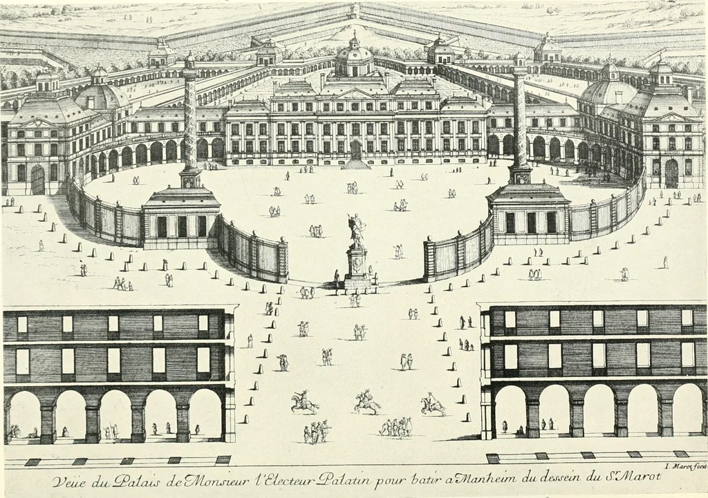 An illustration from A history of French architecture from the death of Mazarin till the death of Louis XV, 1661-1774, 1921, leaf 249