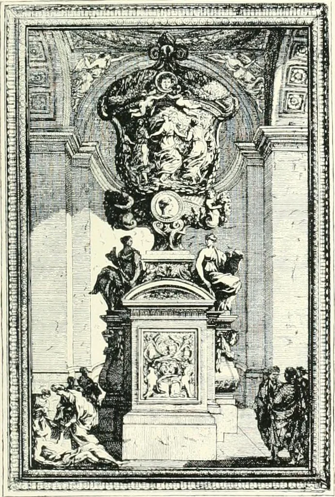 An illustration from A history of French architecture from the death of Mazarin till the death of Louis XV, 1661-1774, 1921, leaf 260