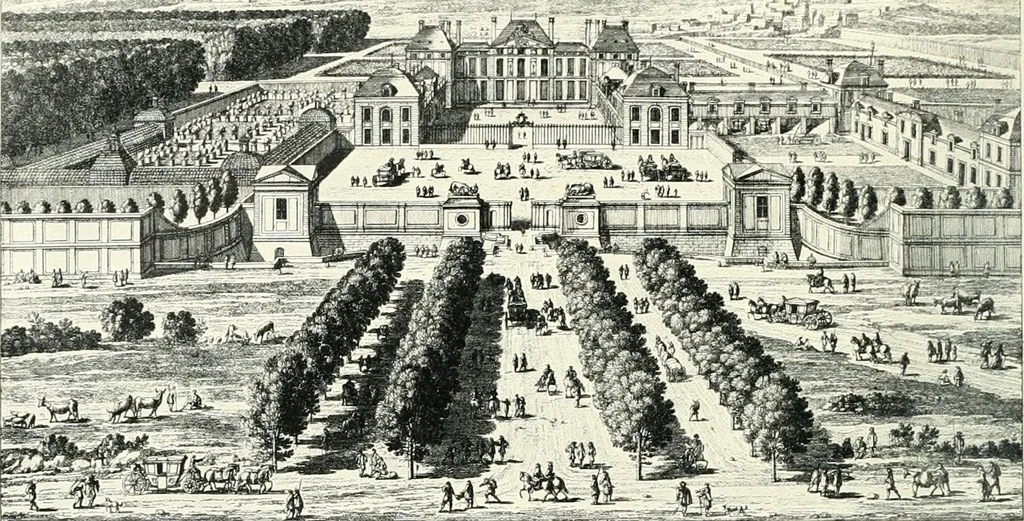 An illustration from A history of French architecture from the death of Mazarin till the death of Louis XV, 1661-1774, 1921, leaf 299