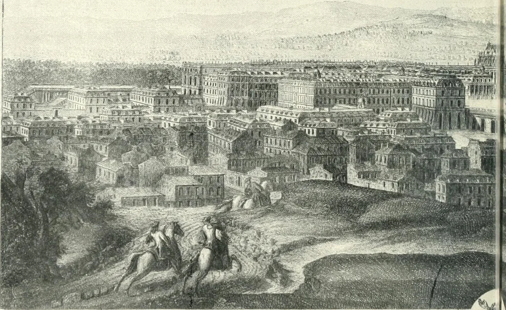 An illustration from A history of French architecture from the death of Mazarin till the death of Louis XV, 1661-1774, 1921, leaf 313