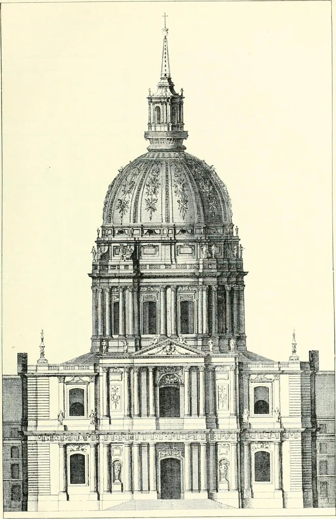 An illustration from A history of French architecture from the death of Mazarin till the death of Louis XV, 1661-1774, 1921, leaf 350