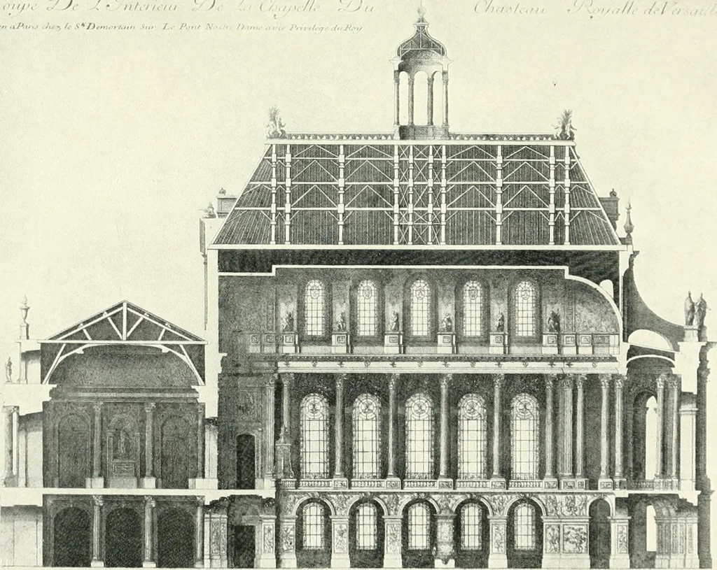 An illustration from A history of French architecture from the death of Mazarin till the death of Louis XV, 1661-1774, 1921, leaf 364