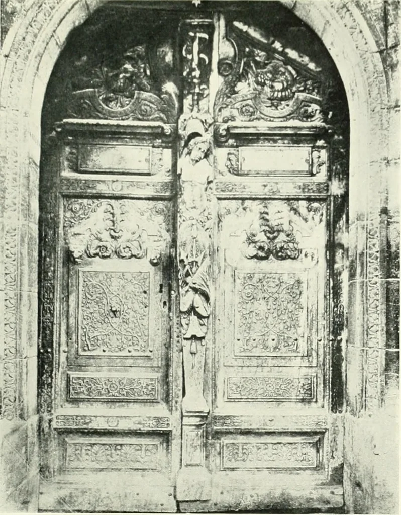 An illustration from A history of French architecture, from the reign of Charles VIII till the death of Mazarin, 1911, leaf 102
