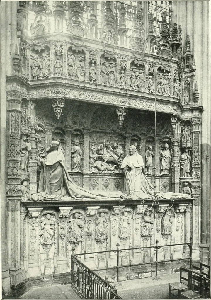 An illustration from A history of French architecture, from the reign of Charles VIII till the death of Mazarin, 1911, leaf 110