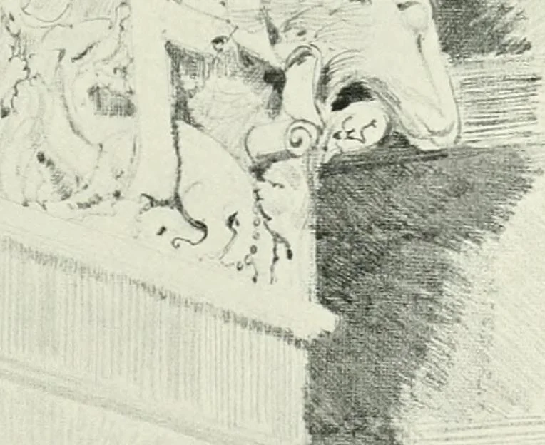 An illustration from A history of French architecture, from the reign of Charles VIII till the death of Mazarin, 1911, leaf 128