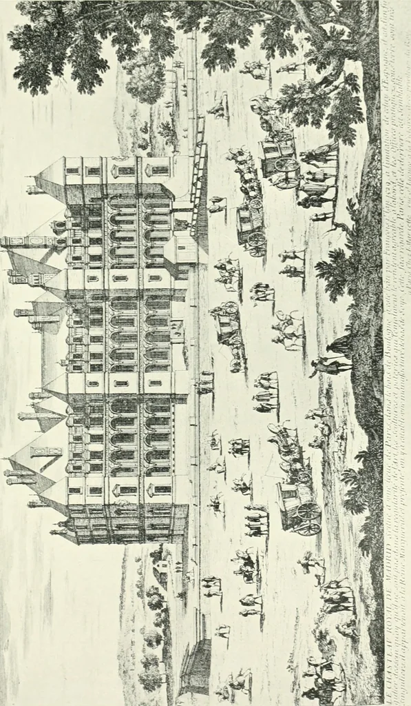An illustration from A history of French architecture, from the reign of Charles VIII till the death of Mazarin, 1911, leaf 146