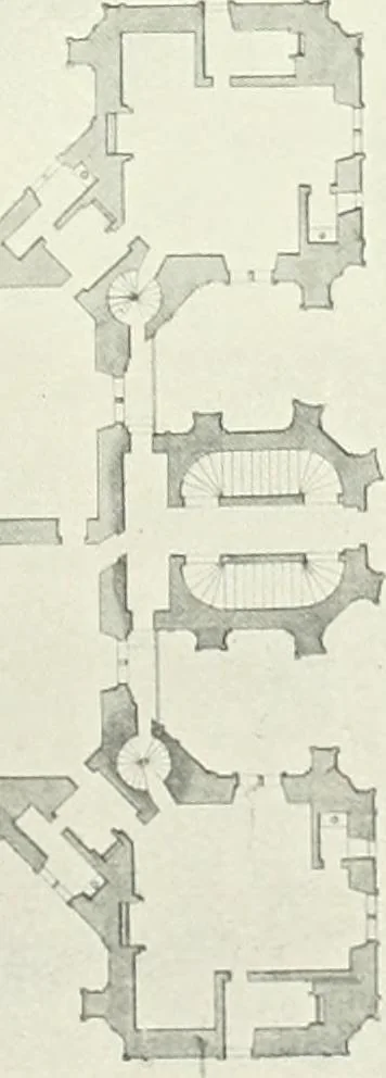 An illustration from A history of French architecture, from the reign of Charles VIII till the death of Mazarin, 1911, leaf 150