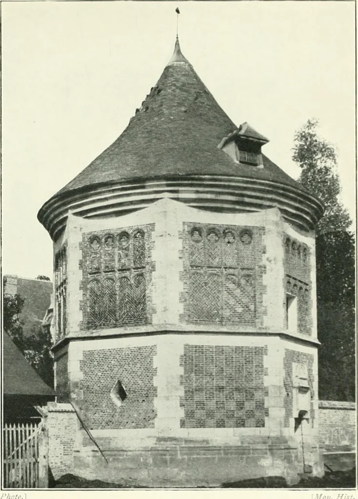 An illustration from A history of French architecture, from the reign of Charles VIII till the death of Mazarin, 1911, leaf 168