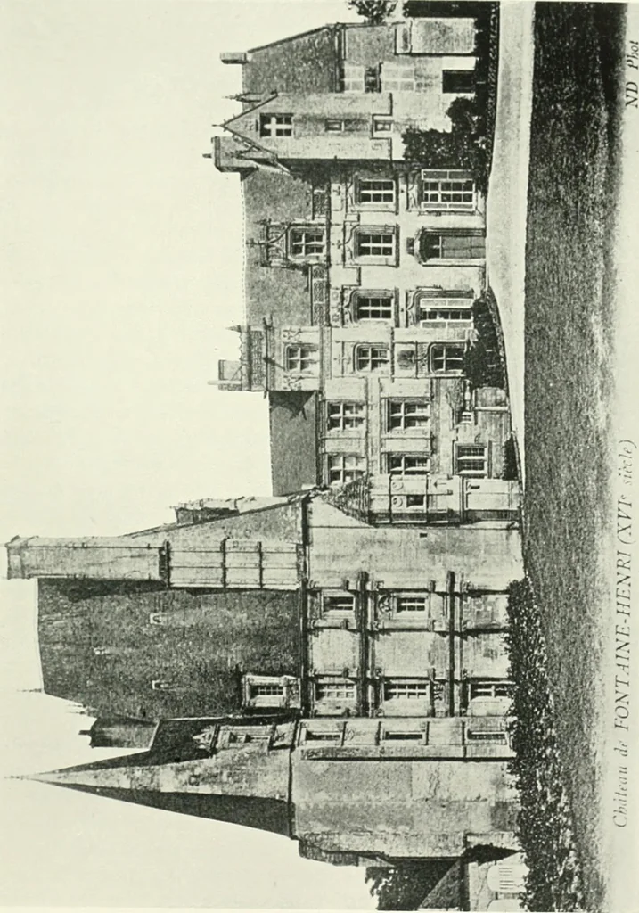An illustration from A history of French architecture, from the reign of Charles VIII till the death of Mazarin, 1911, leaf 170